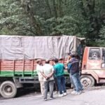 अल्मोड़ा  में ट्रक से 534 टिन अवैध लीसा बरामद, एक गिरफ्तार