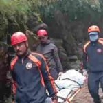 पहाड़ी से गिरे पत्थर, चपेट में आने से व्यक्ति के मौत