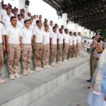 सीएम ने किया  प्रशिक्षण ले रहे पुलिस कांस्टेबलों को संबोधित