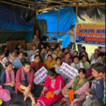 वर्षवार भर्ती को 136 दिन से डटे नर्सिंग बेरोजगारों का आमरण अनशन शुरू