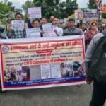 भर्ती की मांग को लेकर सड़कों पर उतरे बेरोजगार युवा, परेड ग्राउंड से सचिवालय तक महारैली