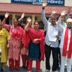 बागेश्वर में सड़क के लिए ग्रामीणों ने किया प्रदर्शन