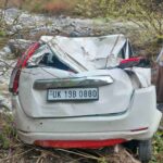 सल्ट में कार खाई में गिरी, पीएनबी के हेड कैशियर की मौत