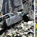 हादसे में मृत चारों लोगों की हुई शिनाख्त, क्रेन से बाहर निकाली गई कार, तीन लापता