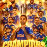 अहमदाबाद में भारत का ऐतिहासिक पराक्रम: न्यूजीलैंड को 96 रनों से पराजित कर तीसरी बार बना टी-20 विश्व विजेता