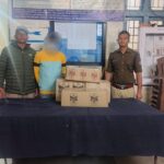 भराड़ी बाजार में अवैध शराब के खिलाफ पुलिस की सख्त कार्रवाई, 18 बोतल और 81 पव्वों के साथ आरोपी गिरफ्तार