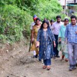 जिलाधिकारी ने मंडलसेरा वार्ड स्थित कुंती नाला, ढुंनगाड़ नाला एवं कंट्रीवाइड स्कूल के समीप कलमठ का किया स्थलीय निरीक्षण
