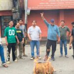 वीर चंद्र सिंह गढ़वाली के कथित अपमान पर बागेश्वर में विरोध प्रदर्शन, भाजपा विधायक का पुतला फूंका