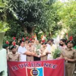 हर घर तिरंगा अभियान के तहत निकली भव्य तिरंगा रैली, विद्यालय परिसर में लगाए 50 पौधे